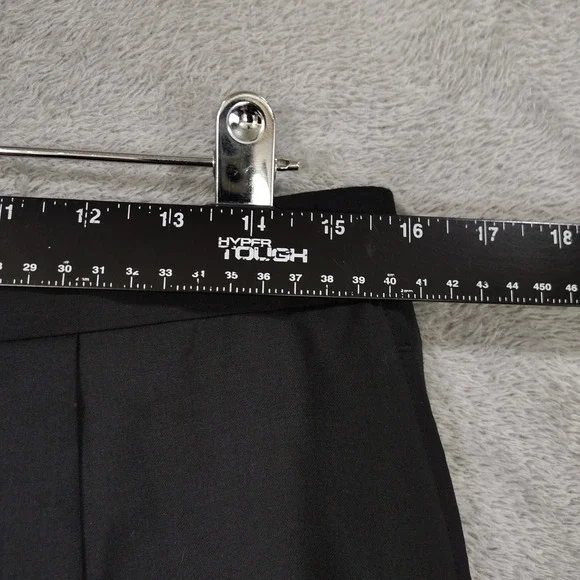Calvin Klein Tuxedo Mens 40L Black 3‎ Button Notch Satin Lapel Wool Pants 32x33